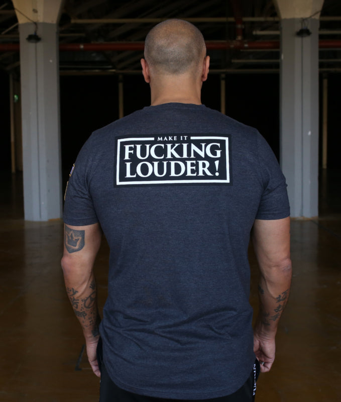 T-shirt LSTK LIMITED MAKE IT LOUDER - GRAY