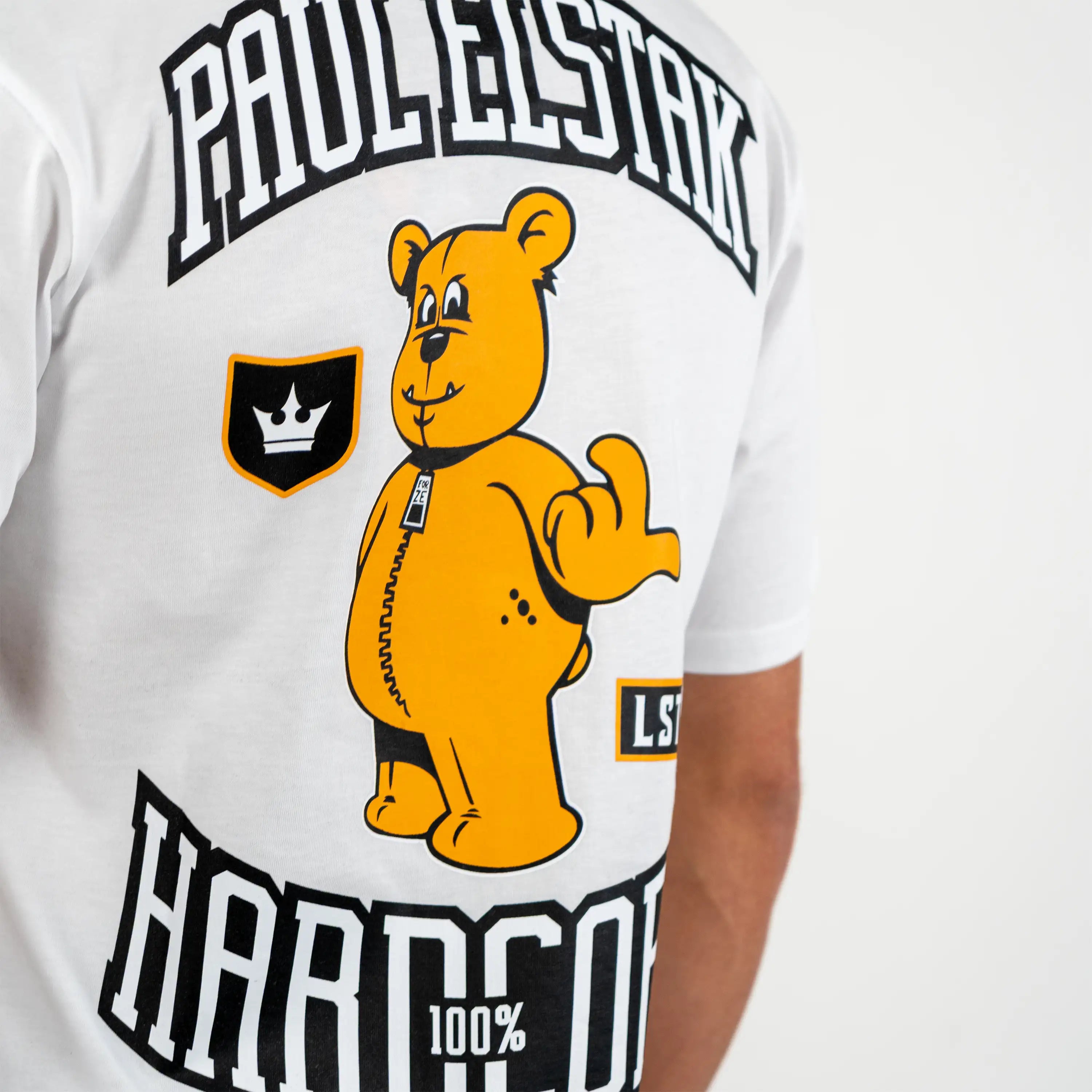 T-shirt WANNA PLAY - PAUL ELSTAK x 100% HC White