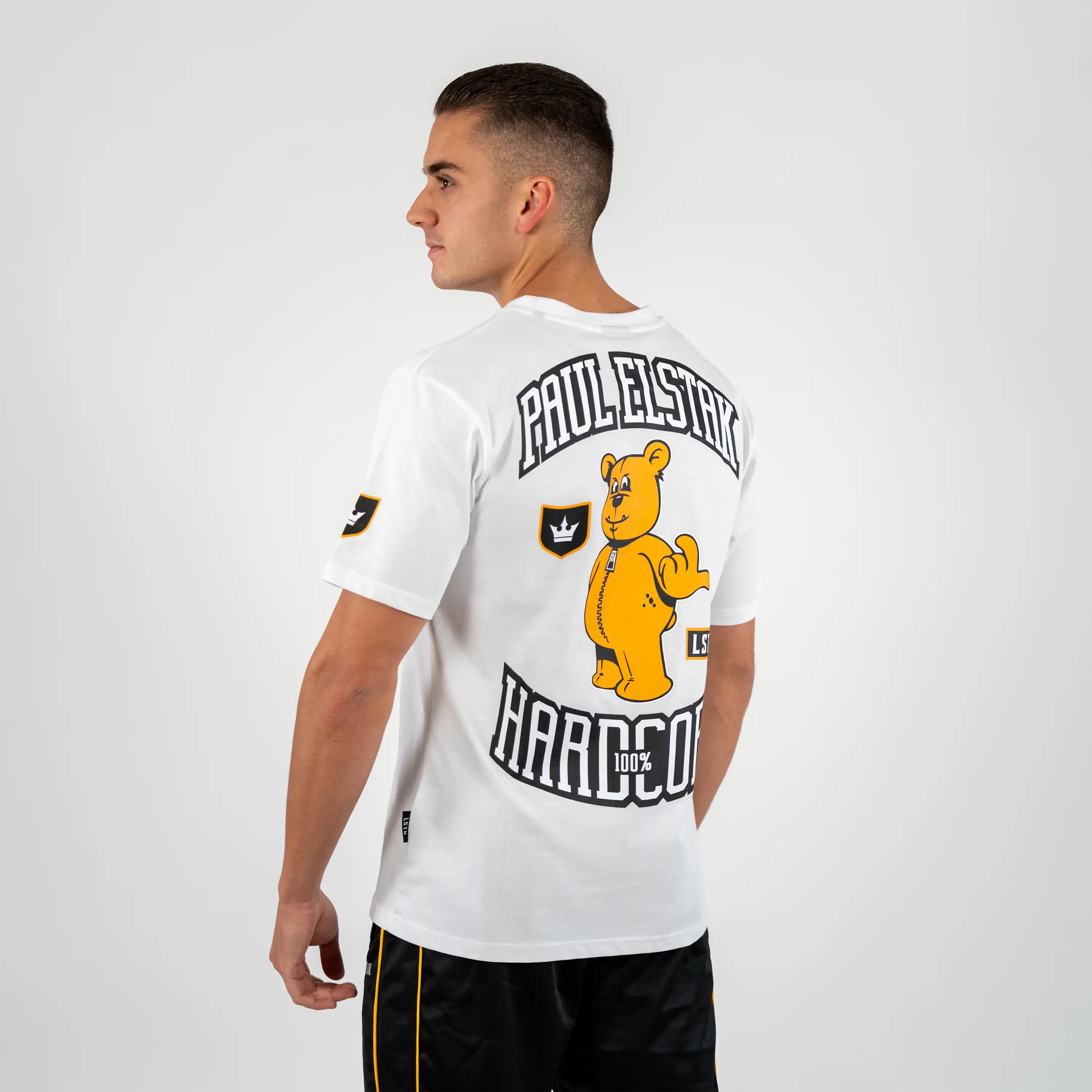 T-shirt WANNA PLAY - PAUL ELSTAK x 100% HC White