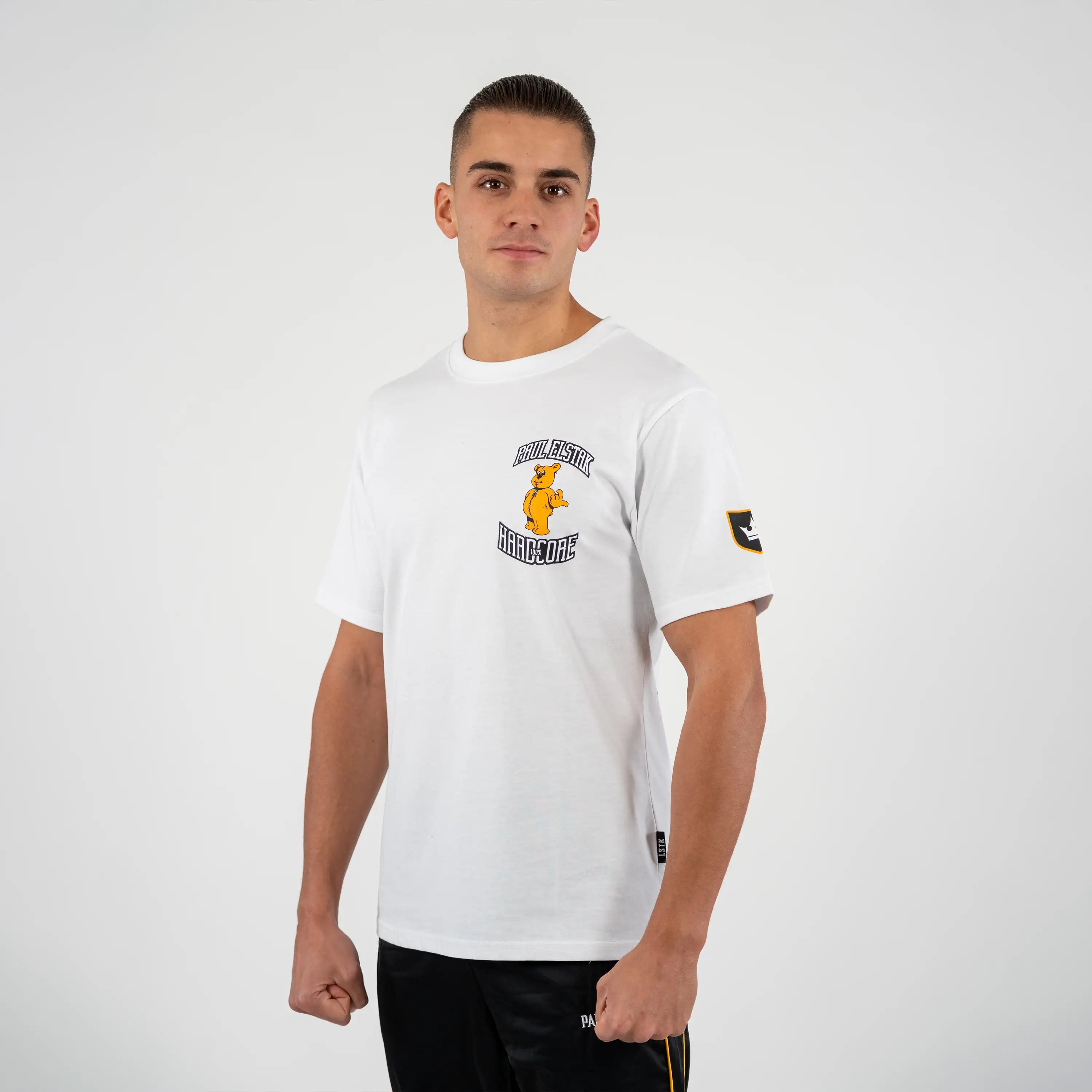 T-shirt WANNA PLAY - PAUL ELSTAK x 100% HC White