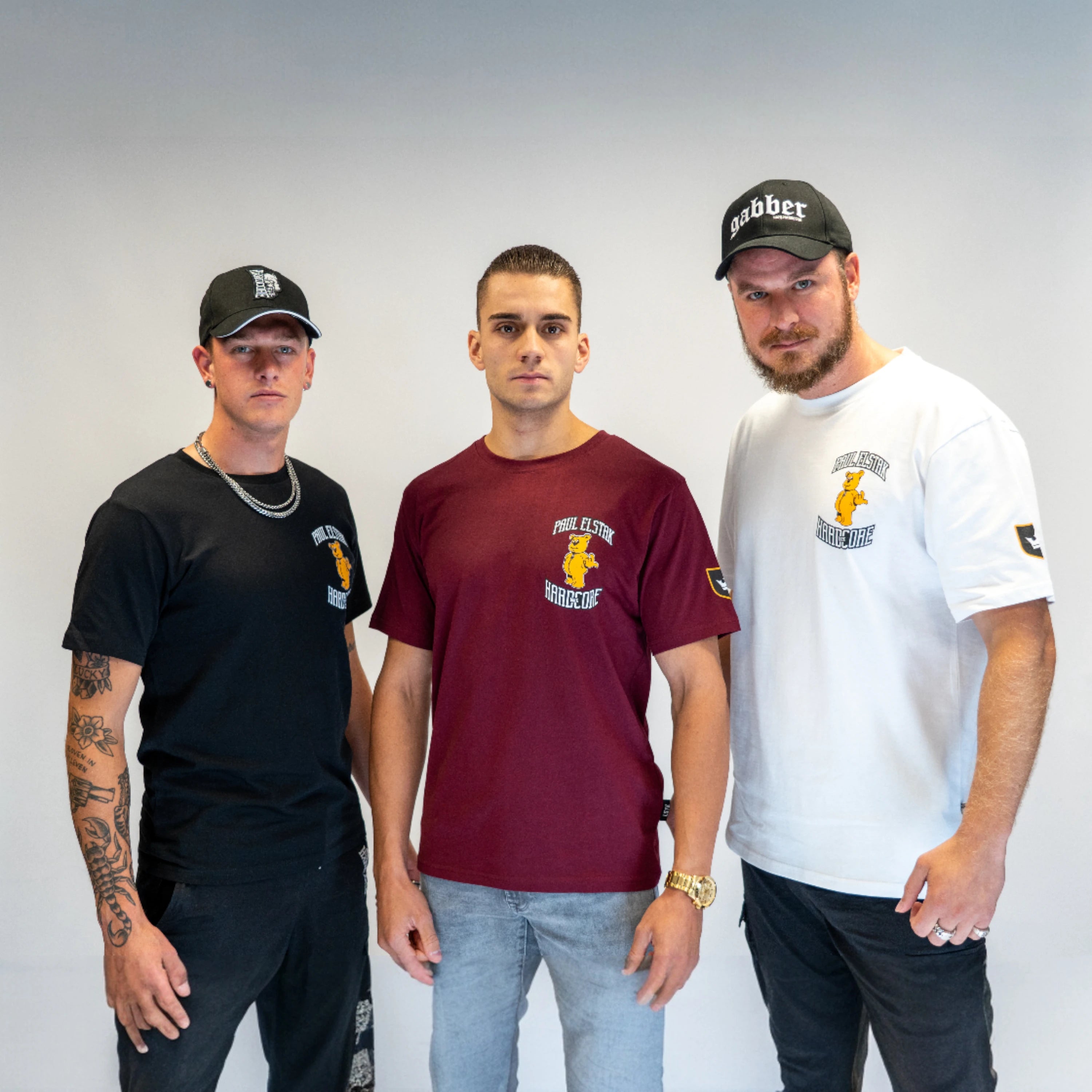 T-shirt WANNA PLAY - PAUL ELSTAK x 100% HC Bordeaux