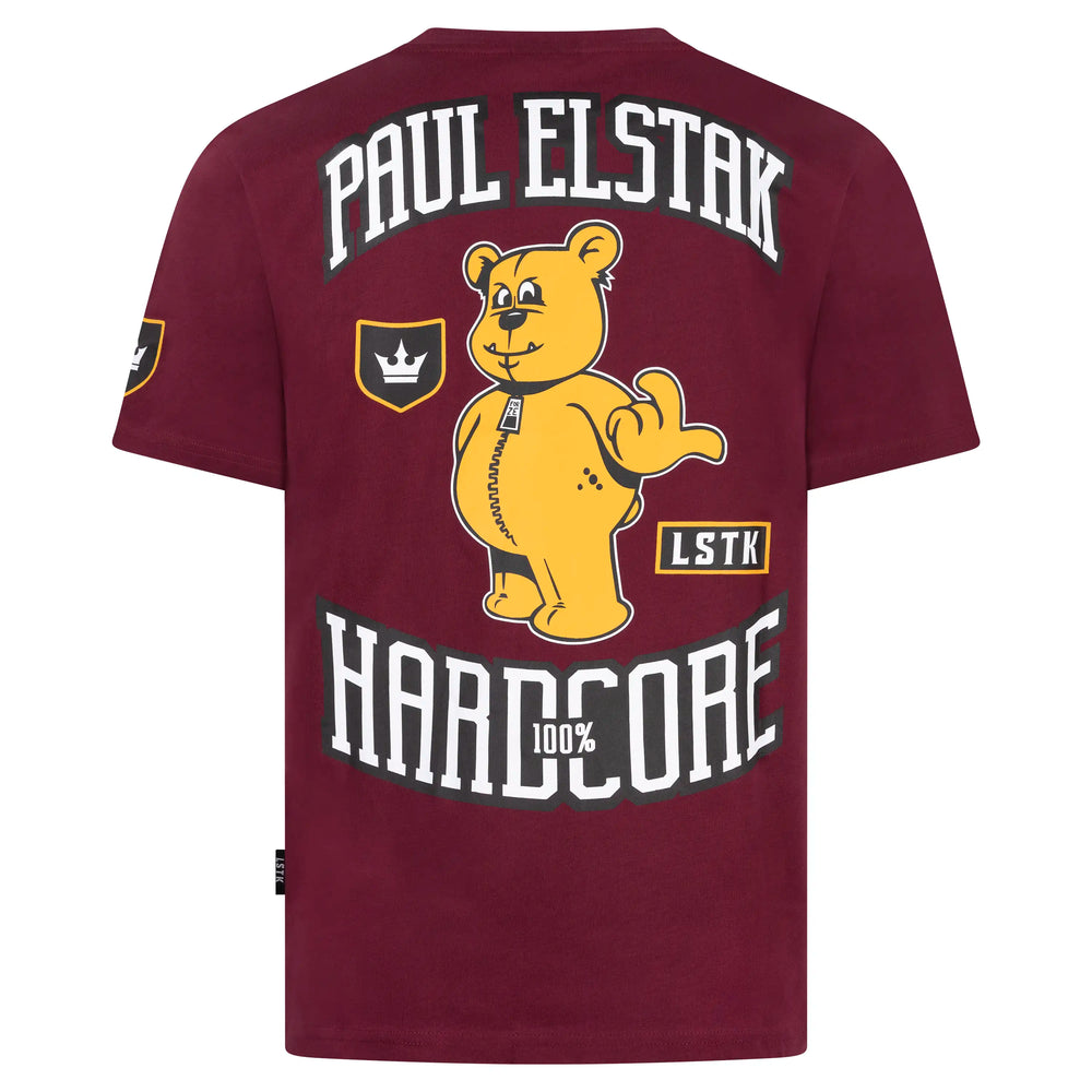 T-shirt WANNA PLAY - PAUL ELSTAK x 100% HC Bordeaux