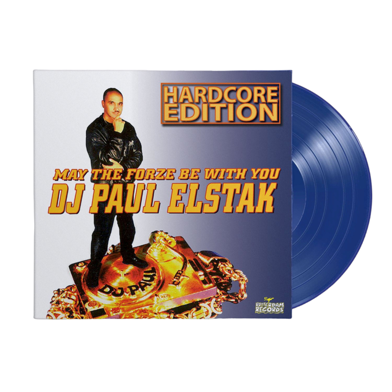 Vinyl Blue Paul Elstak - May The Forze Be With You - The Hardcore Edition