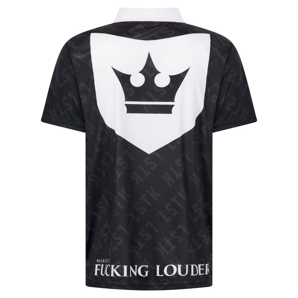 Voetbalshirt Black MAKE IT LOUDER Shield