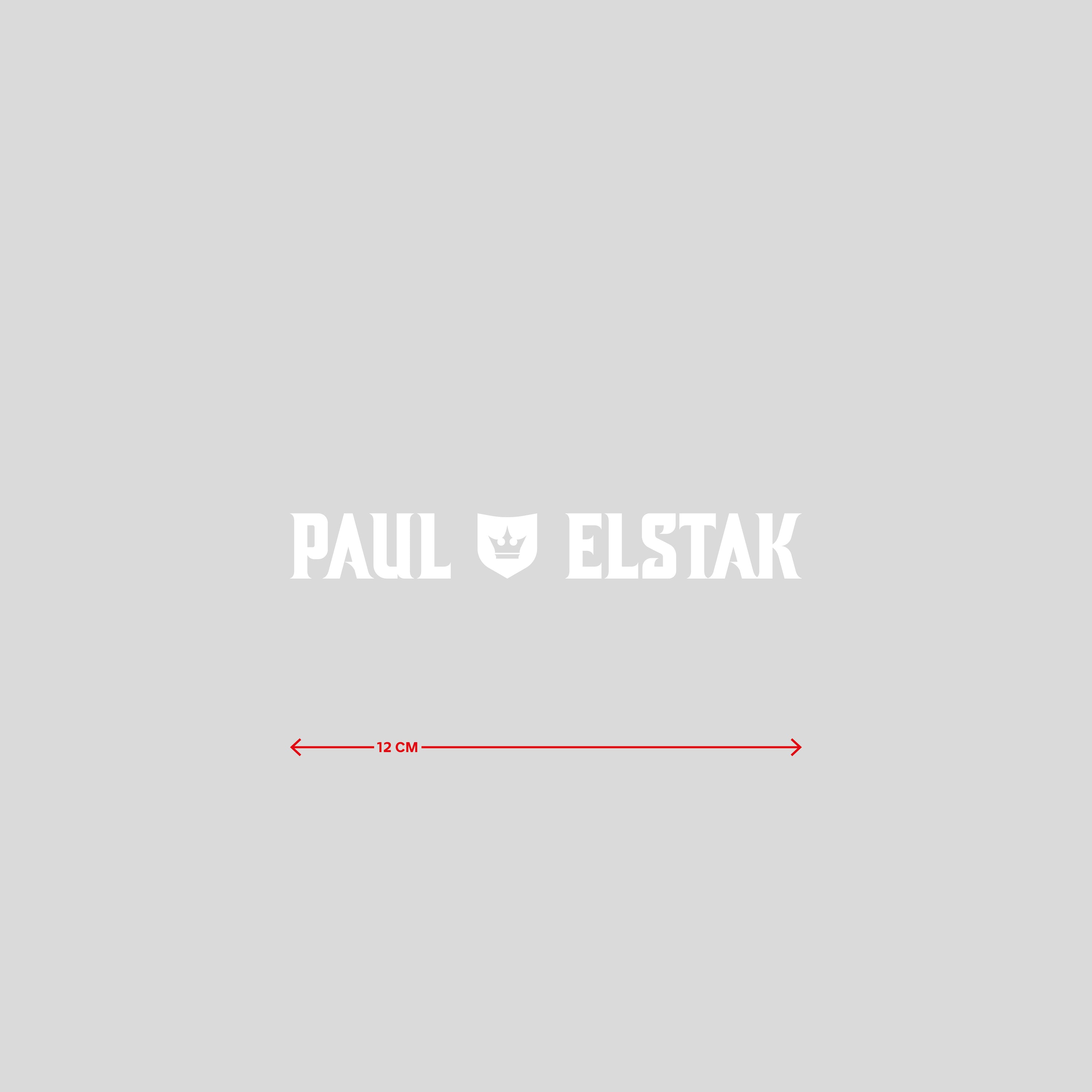 Mini Autosticker PAUL ELSTAK - 12 CM