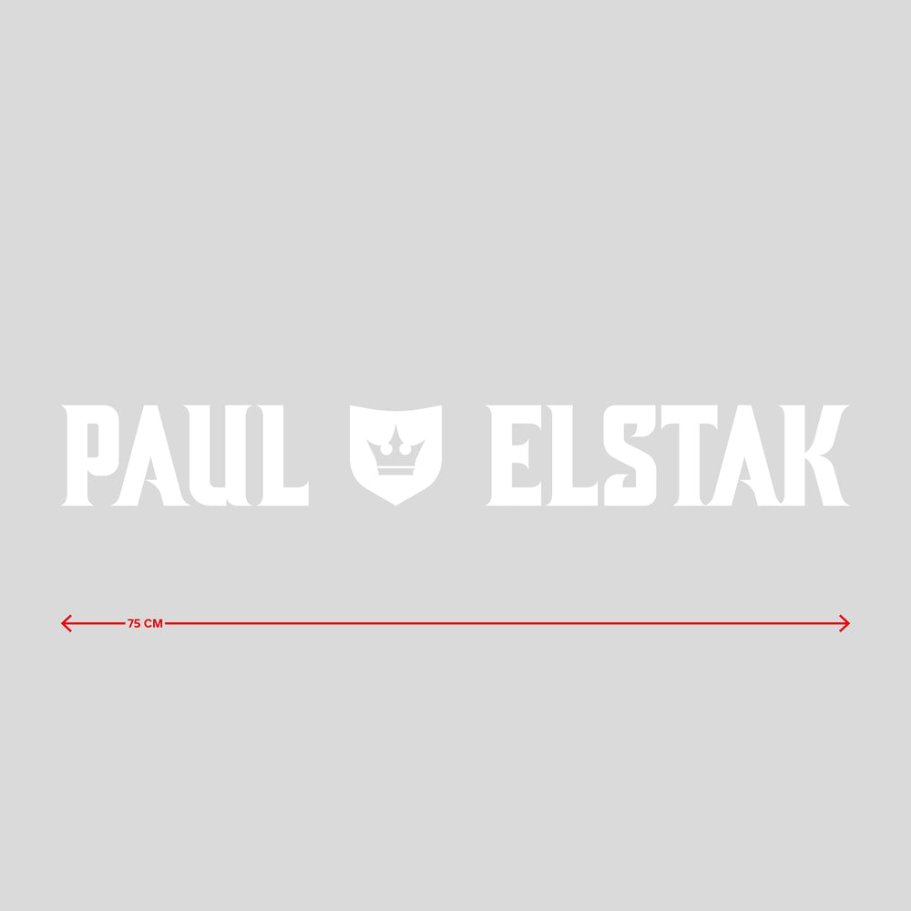 Autoaufkleber PAUL ELSTAK - 75 CM
