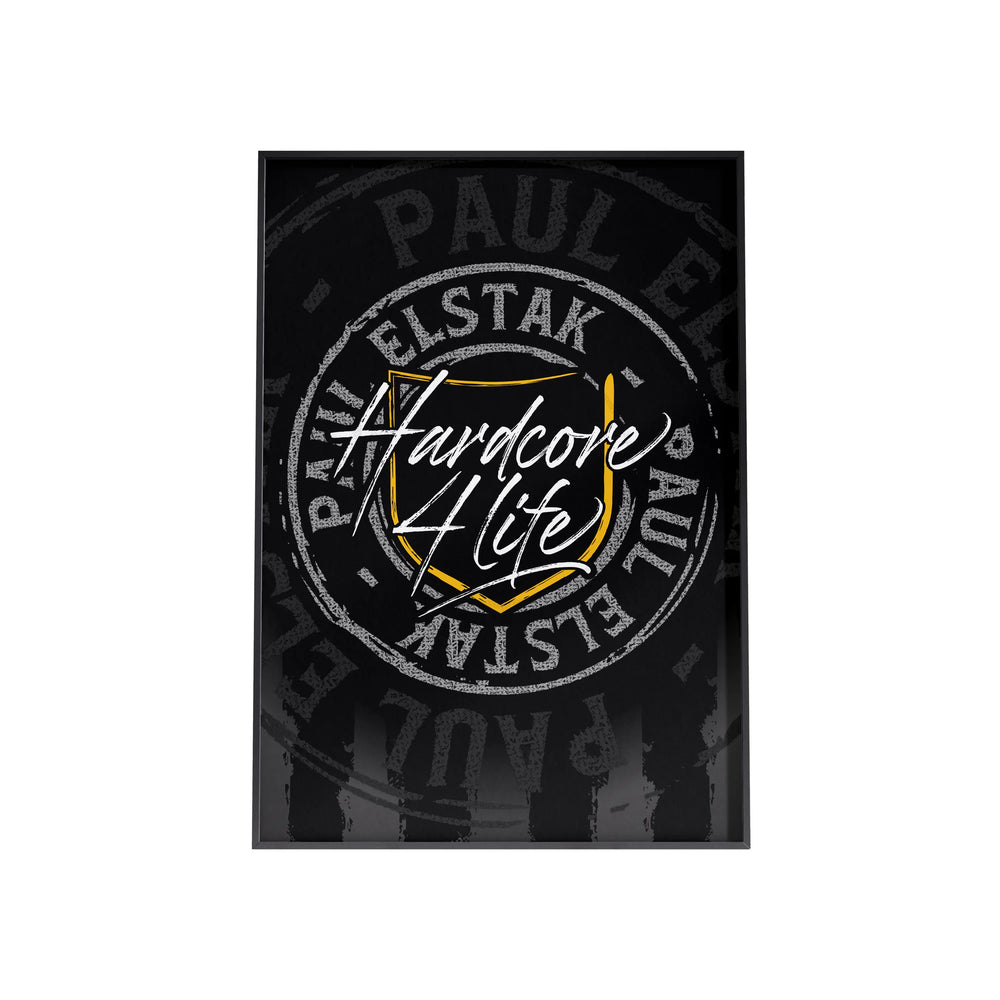Paul Elstak Poster Hardcore 4 Life