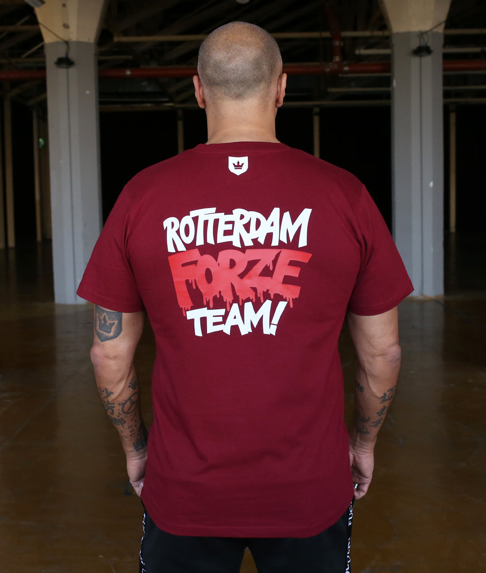 T-shirt Red ROTTERDAM FORZE TEAM