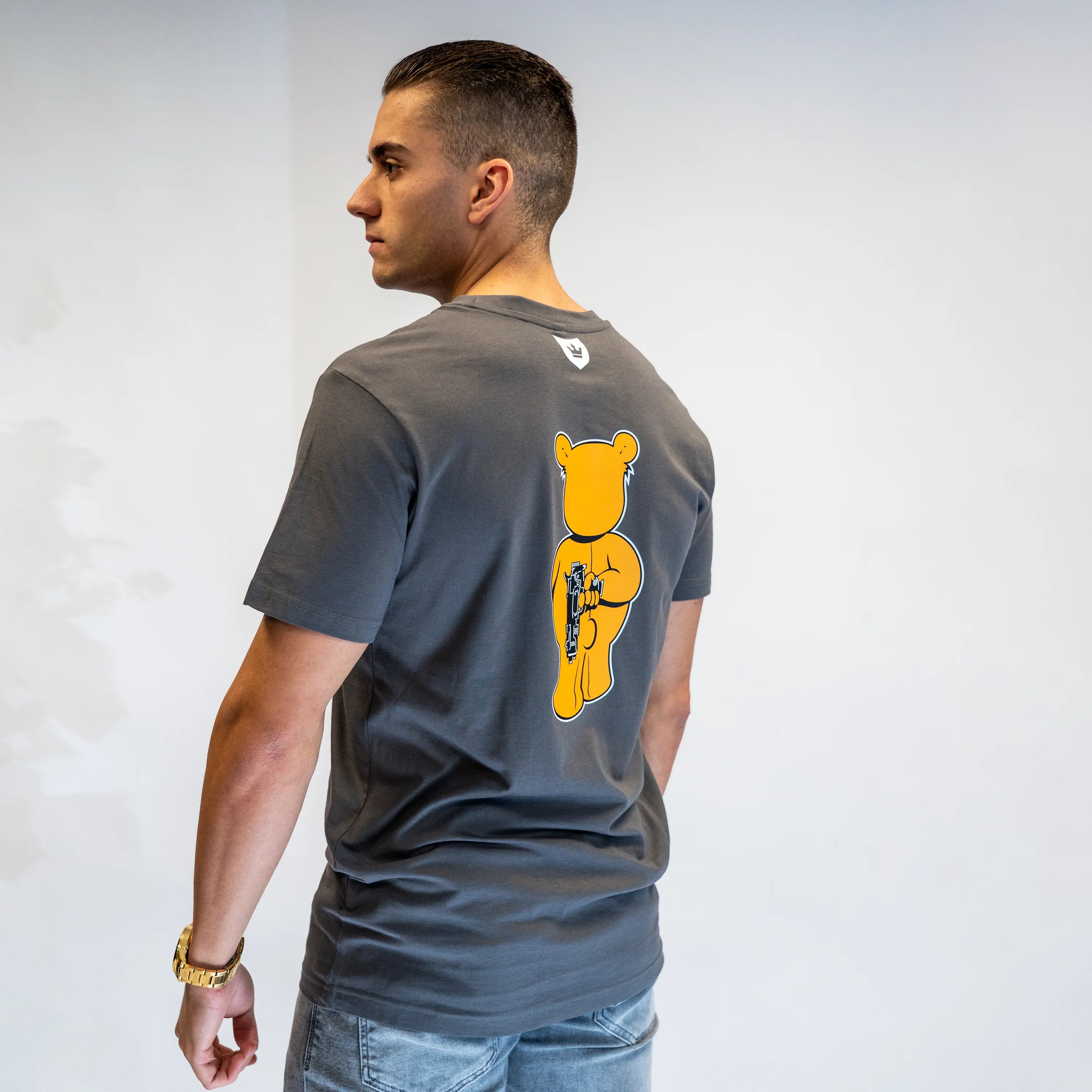 T-Shirt Grau WANNA PLAY - Original