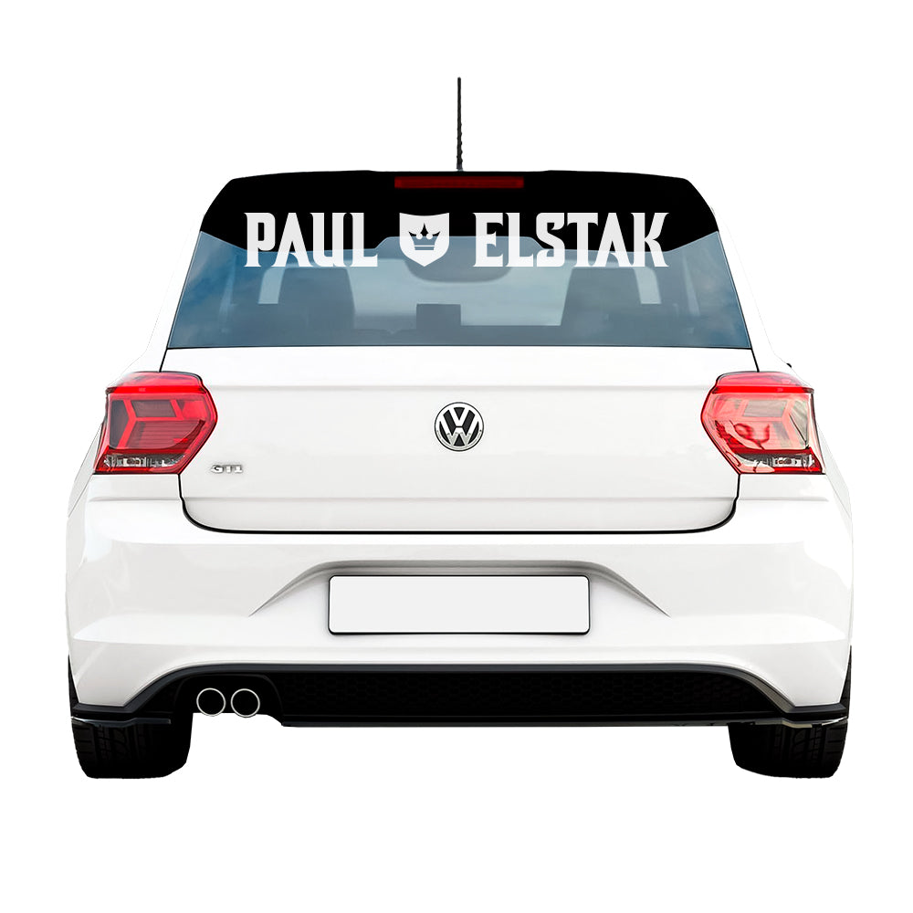 Car sticker PAUL ELSTAK - 75 CM