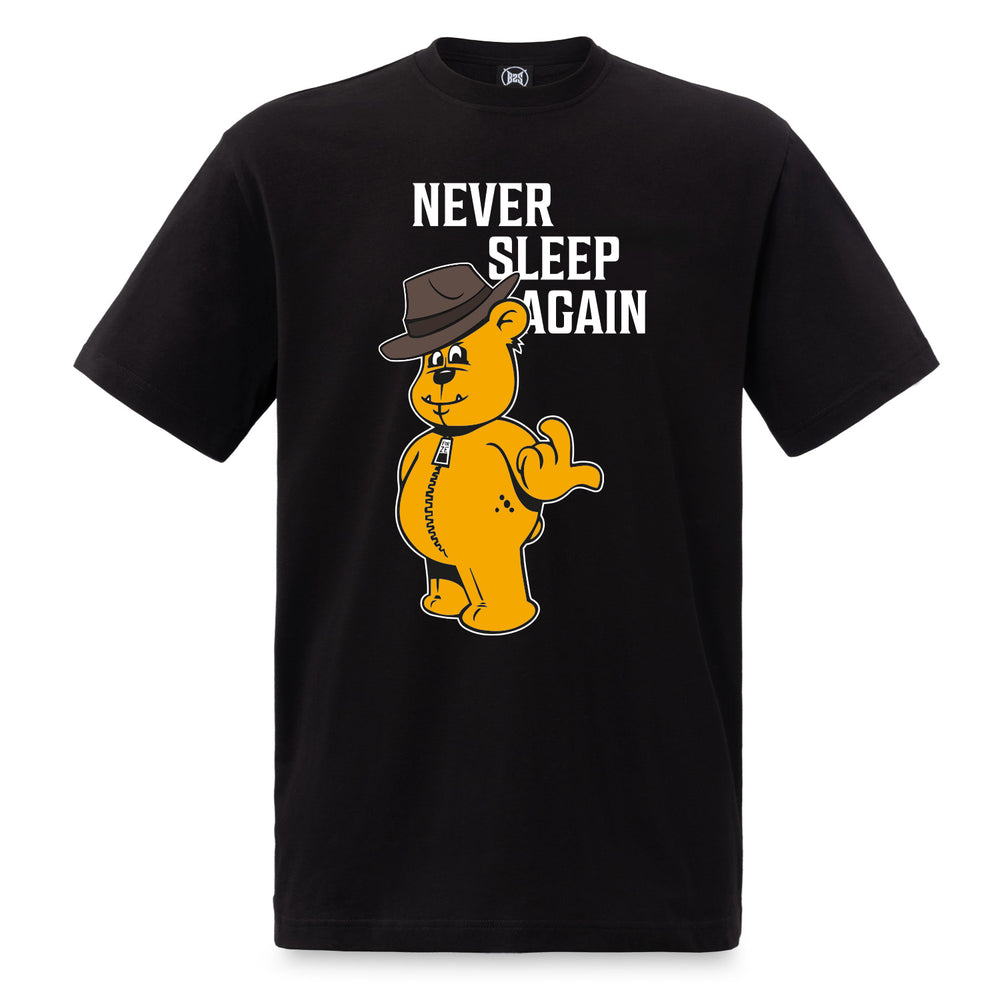 T-shirt Zwart WANNA PLAY Nightmare - Never Sleep Again