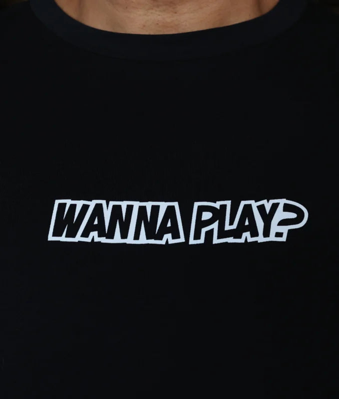 T-shirt Wanna Play - Backside