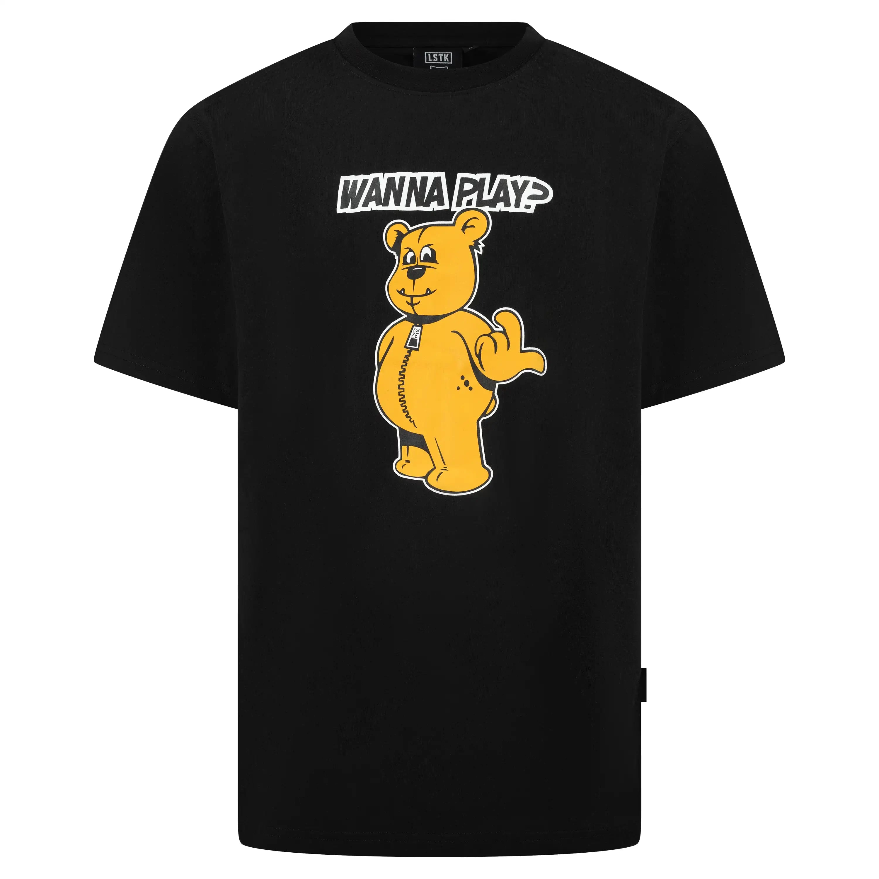 T-Shirt Scharwz WANNA PLAY - Original