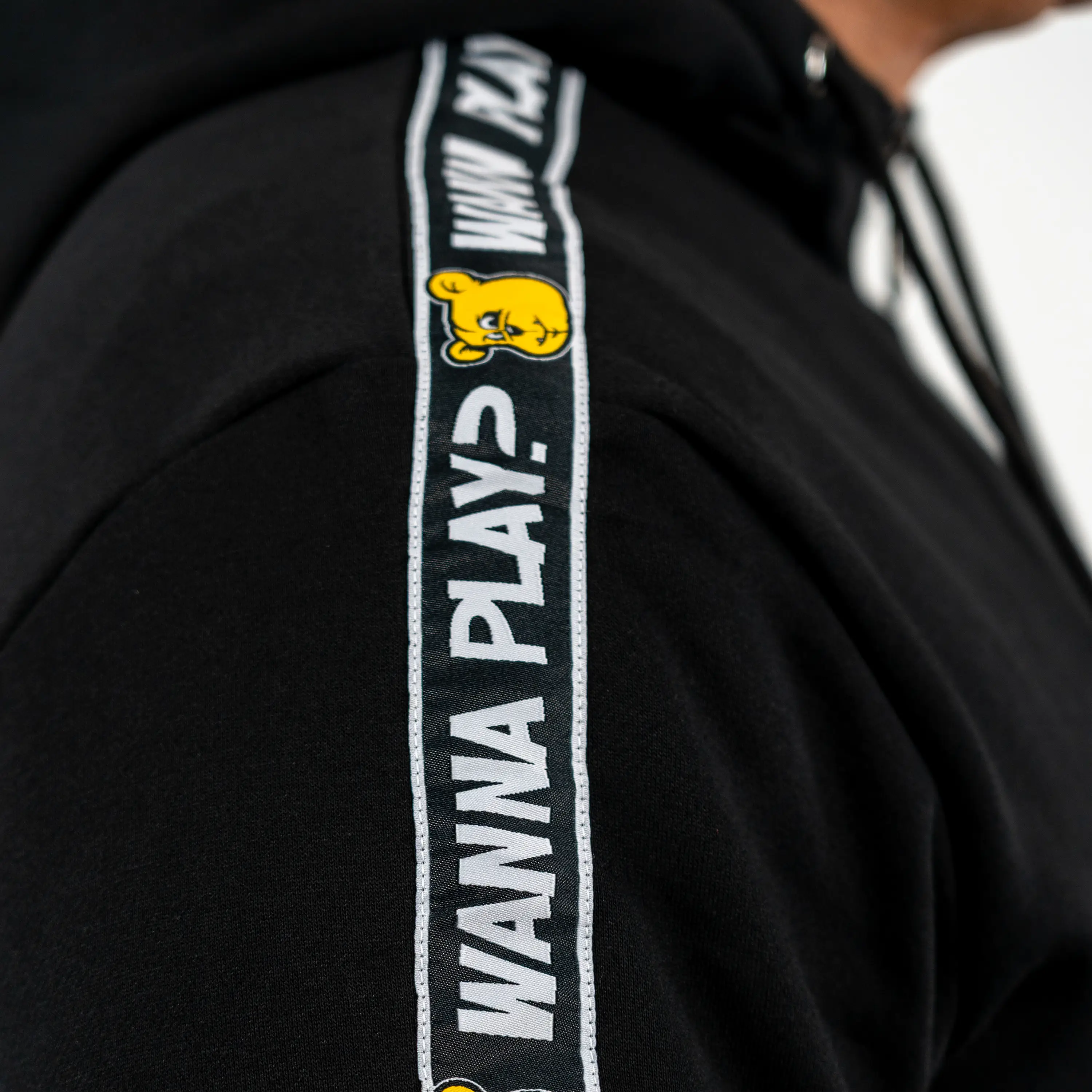 Paul Elstak Zip Hoodie Wanna Play Taped (Kids)