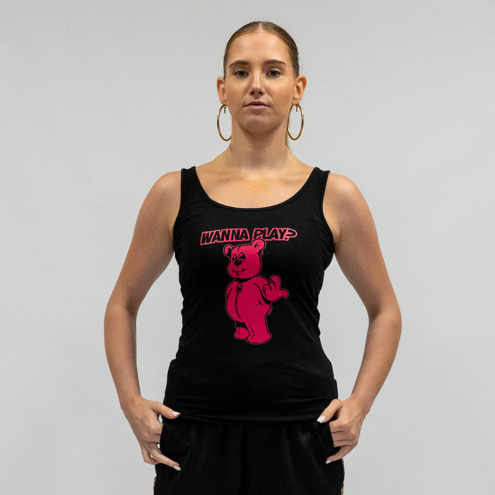 Tanktop Dames WANNA PLAY Fuchsia