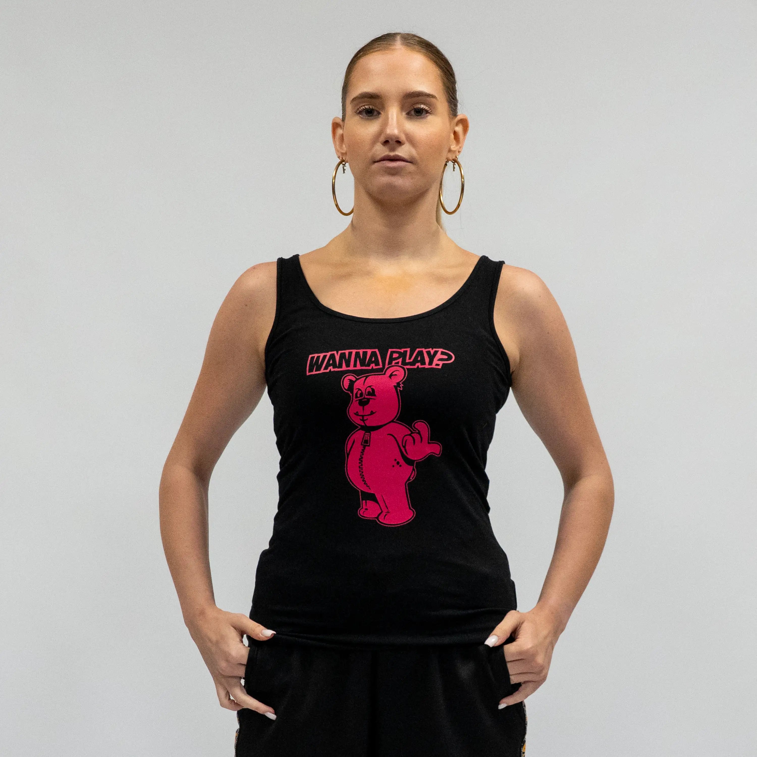 Tanktop Ladies WANNA PLAY Fuchsia